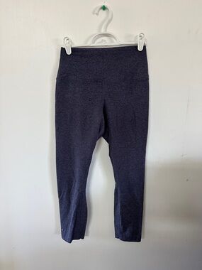 NOBULL 7/8 Matte Tight Leggings - Heathered Purple